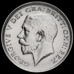 1914 George V Silver Sixpence Obverse