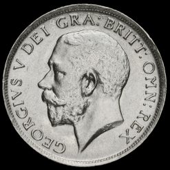 1918 George V Silver Shilling Obverse
