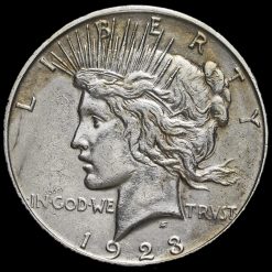 USA 1923 S Silver Peace Dollar Obverse