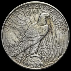 USA 1923 S Silver Peace Dollar Reverse
