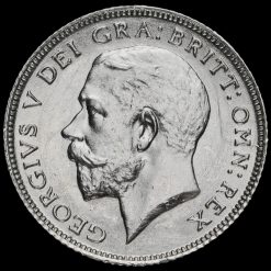 1924 George V Silver Sixpence Obverse