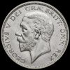 1927 George V Silver Half Crown Obverse