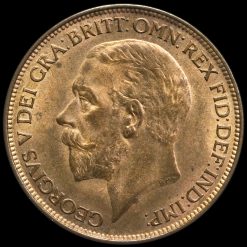1927 George V Penny Obverse