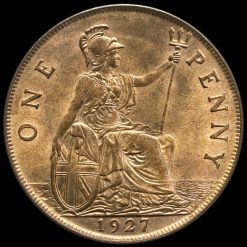 1927 George V Penny Reverse