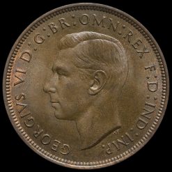 1938 George VI Penny Obverse