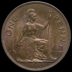 1938 George VI Penny Reverse