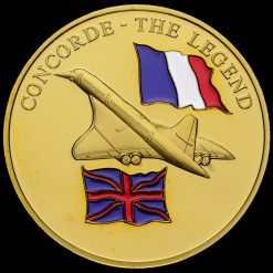 2009 Concorde the Legend Commemorative Medal Obverse