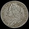 1746 George II Early Milled Silver Lima Sixpence Obverse