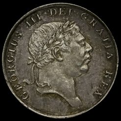 1814 George III Silver Eighteenpence Bank Token Obverse