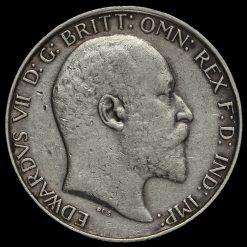 1902 Edward VII Silver Florin Obverse