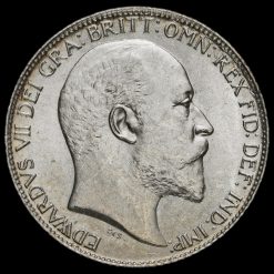 1902 Edward VII Silver Sixpence Obverse