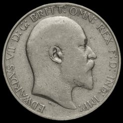 1904 Edward VII Silver Florin Obverse