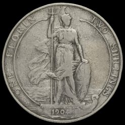 1904 Edward VII Silver Florin Reverse