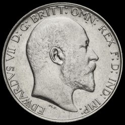 1906 Edward VII Silver Florin Obverse