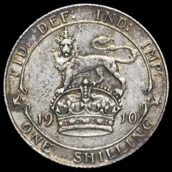 1910 Edward VII Silver Shilling Reverse