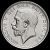 1917 George V Silver Half Crown Obverse