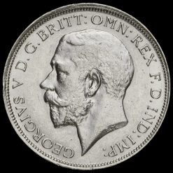 1918 George V Silver Florin Obverse