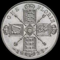 1923 George V Silver Florin Reverse