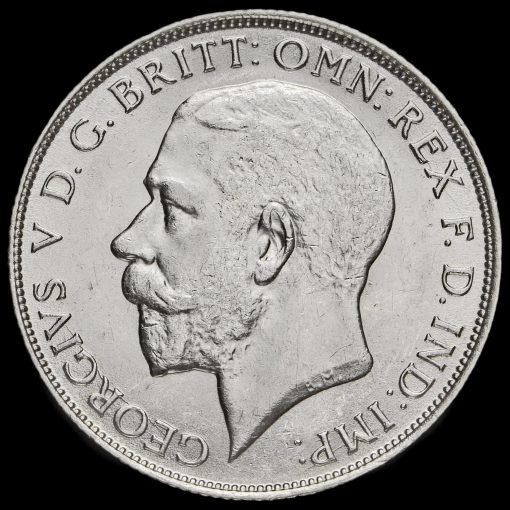 1923 George V Silver Florin Obverse