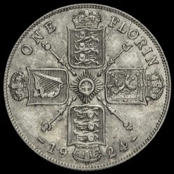 1924 George V Silver Florin Reverse