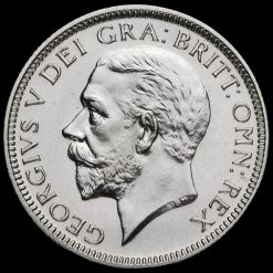 1927 George V Proof Silver Shilling Obverse