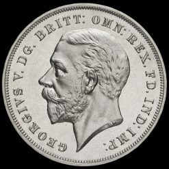1935 George V Silver Jubilee Commemorative Issue Specimen Crown Obverse