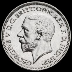 1936 George V Silver Sixpence Obverse