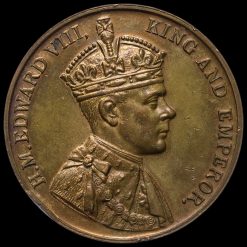 1937 Edward VIII Bronze Medal Obverse