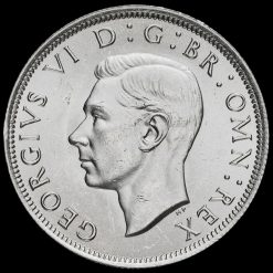 1946 George VI Silver Half Crown Obverse