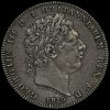 1819 George III Milled Silver LIX Crown Obverse