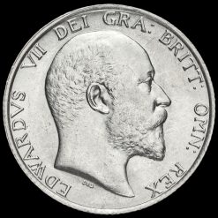 1906 Edward VII Silver Shilling Obverse