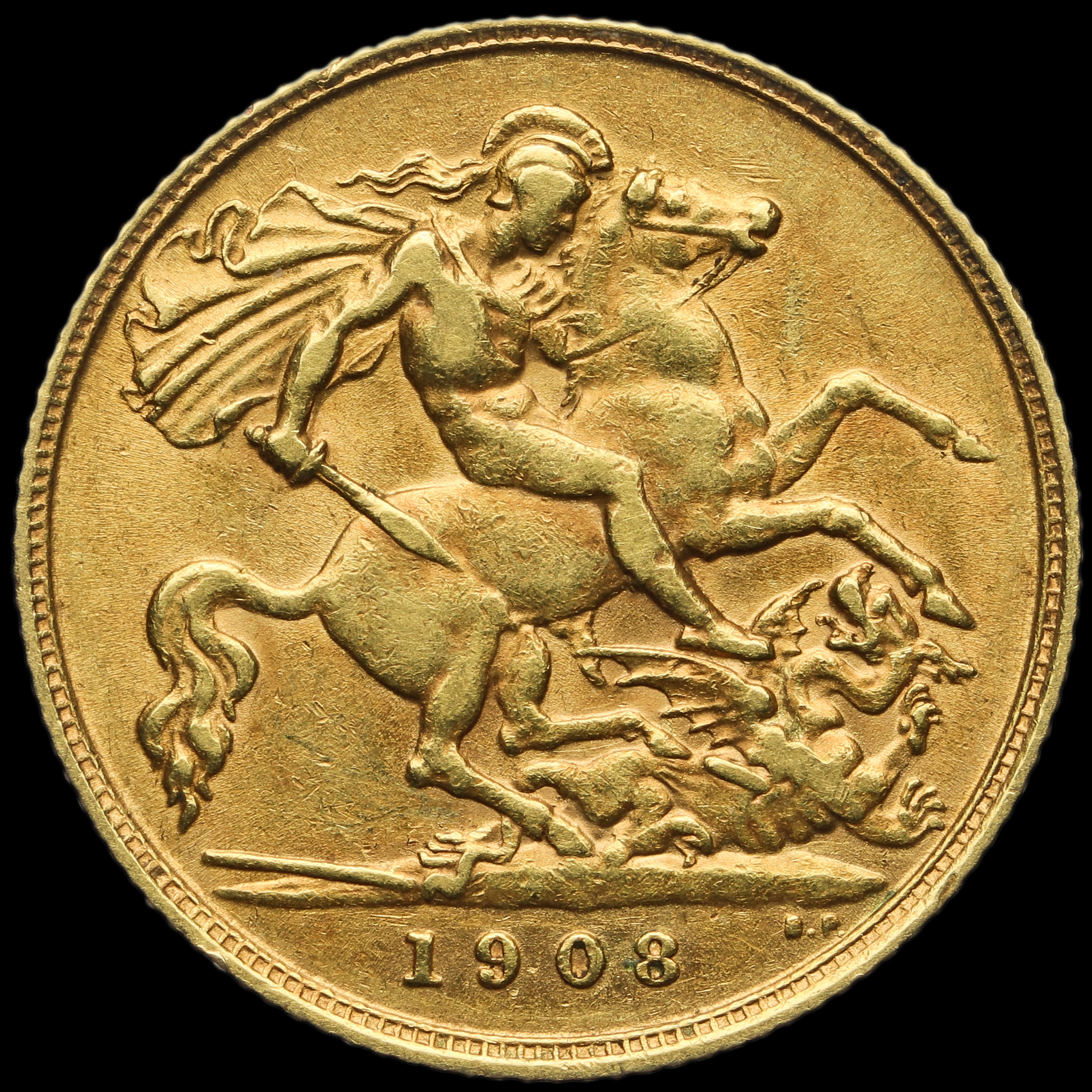 1908 half sovereign