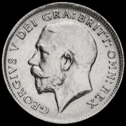 1913 George V Silver Sixpence Obverse
