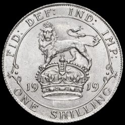 1919 George V Silver Shilling Reverse