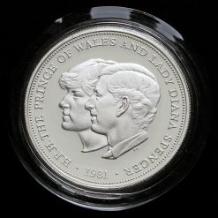 1981 Sterling Silver Proof Crown Obverse
