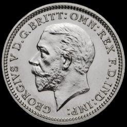 1927 George V Silver Proof Threepence Obverse