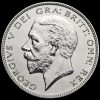 1927 George V Silver Proof Half Crown Obverse