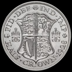 1928 George V Silver Half Crown Reverse