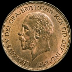 1930 George V Penny Obverse