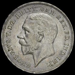 1935 King George V Rocking Horse Silver Jubilee Crown Obverse