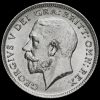 1911 George V Silver Sixpence Obverse