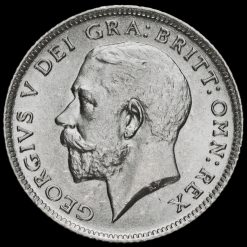 1911 George V Silver Sixpence Obverse
