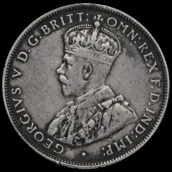 Australia 1913 George V Silver Florin Obverse