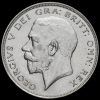 1923 George V Silver Half Crown Obverse