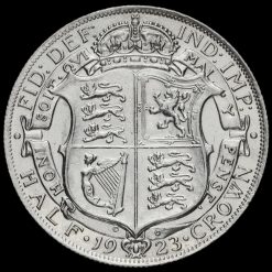 1923 George V Silver Half Crown Reverse
