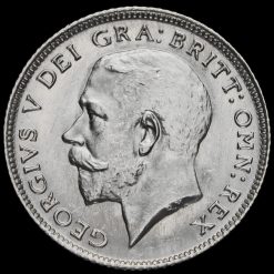 1924 George V Silver Sixpence Obverse