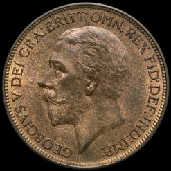 1927 George V Penny Obverse