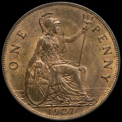 1927 George V Penny Reverse