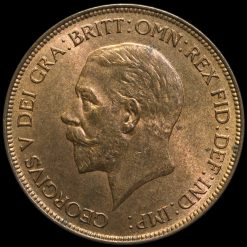 1930 George V Penny Obverse
