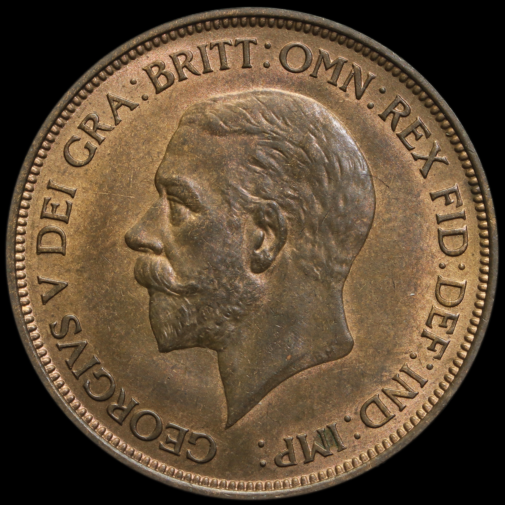 1936 V Penny, A/UNC